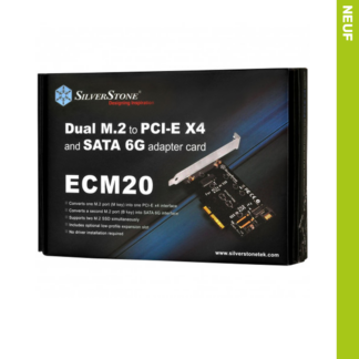 Adaptateur SSD M.2 vers PCI-E SilverStone