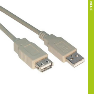 Rallonge USB 2.0 - 1mètre