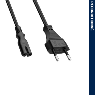 Cable d'alimentation 2 broches - sans terre