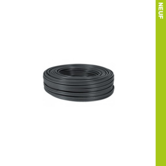 Cable réseau blindé éxterieur noir CAT6