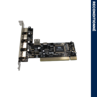 Carte PCI USB 4 ports externes 1 port interne M921970