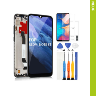 Ecran + chassis remplacement pour Xiaomi Redmi Note 8T 6,3"