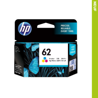 Cartouche HP 62 Trois Couleurs (Cyan, Magenta, Jaune) Authentique