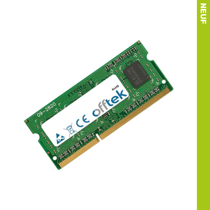 Mémoire RAM OFFTEK 8Go - 204 Pin Sodimm - 1.5V 10600 MHz