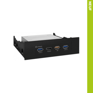 Extension de Port Multifonction sur Le Panneau Avant VR USB 3.0 Sharkoon