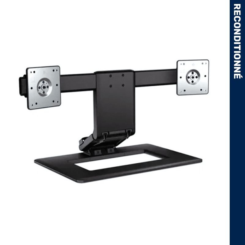 Socle HP ajustable 2 écrans (AW664AA)